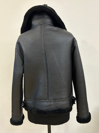 270B Genuine shearling bomber   New Arrival  $450.00  delivery 3/4 weeks