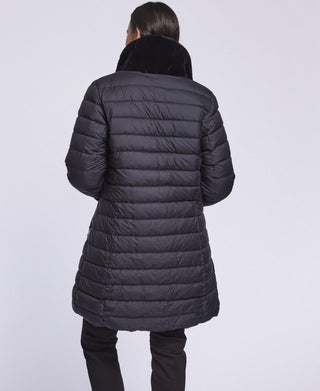 3244 Goose down coat reverses to genuine shearling   SOLDOUT