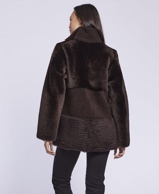 350 Multi texture reversible shearling      CLEARANCE  $360 just 3 left   1/m 1/l 1/xl