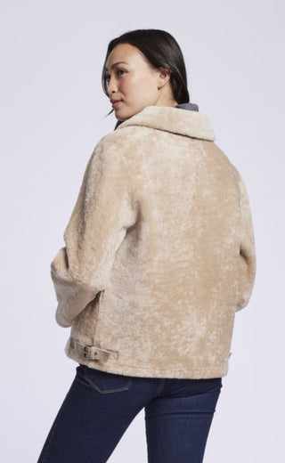 217 Genuine shearling jacket  Black Friday Special  $475