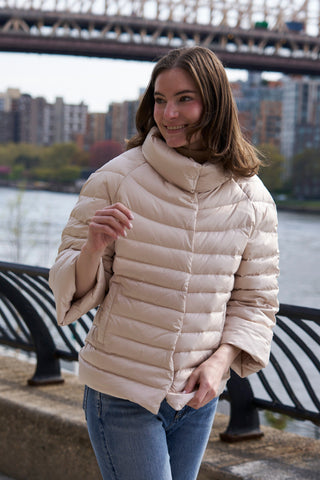 #396 Light Down All-Season Puffer Mother's Day 3 days only $159