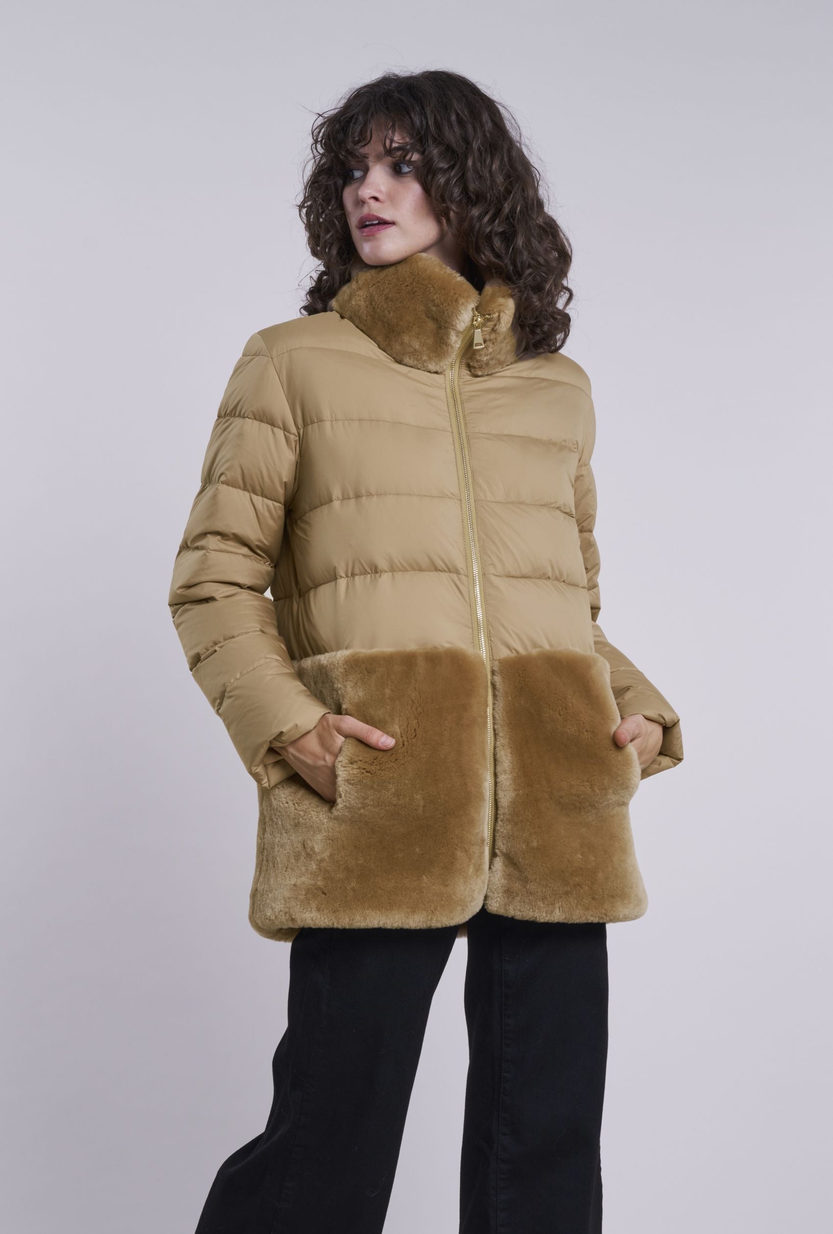 Down Puffer Coats & Jackets For Women | Blue Duck Shearling Down Puffer Coats & Jackets For Women | Blue Duck Shearling