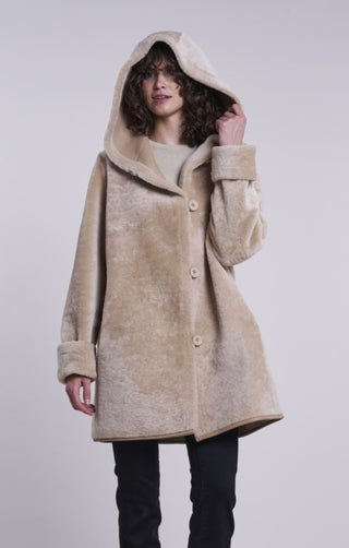247HD Hooded shearling Topper special