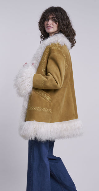 2222  The Hippie shearling topper Black Friday Special $750