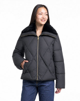 637 Down and shearling jacket