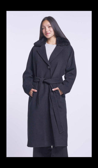 6554 wool and silk coat with zip-out shearling liner delivery 9/15