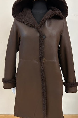 7271HD Easy Body Reversible Shearling  with Hood   $500